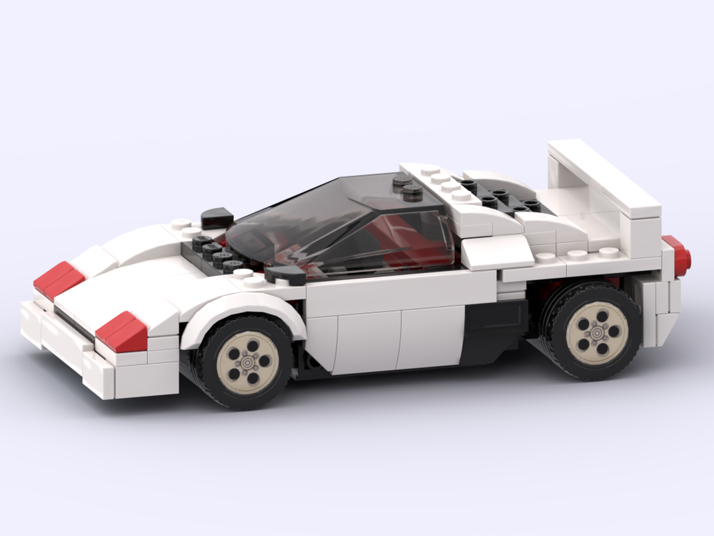 LEGO MOC Ferrari F40 (rear can be opened!) by Agent Orange ...