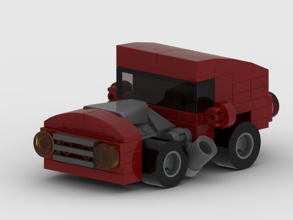 LEGO MOC Mini hot rod by Wyatt0911 | Rebrickable - Build with LEGO