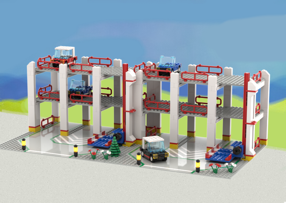 Great Barrier Reef Kust Booth LEGO MOC Parking Garage Expanded: 6934 by Lord_Tony | Rebrickable - Build  with LEGO