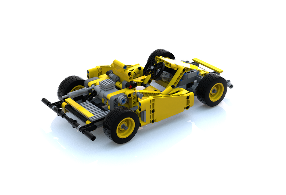 Slud indgang blive irriteret LEGO MOC GoCart - 42035 C-model by muffinbrick | Rebrickable - Build with  LEGO