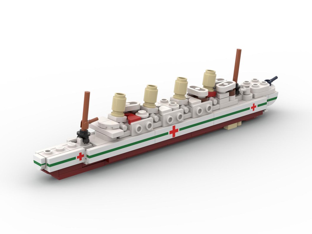 LEGO MOC HMHS Britannic by The Bobby Brix Channel | Rebrickable - Build ...