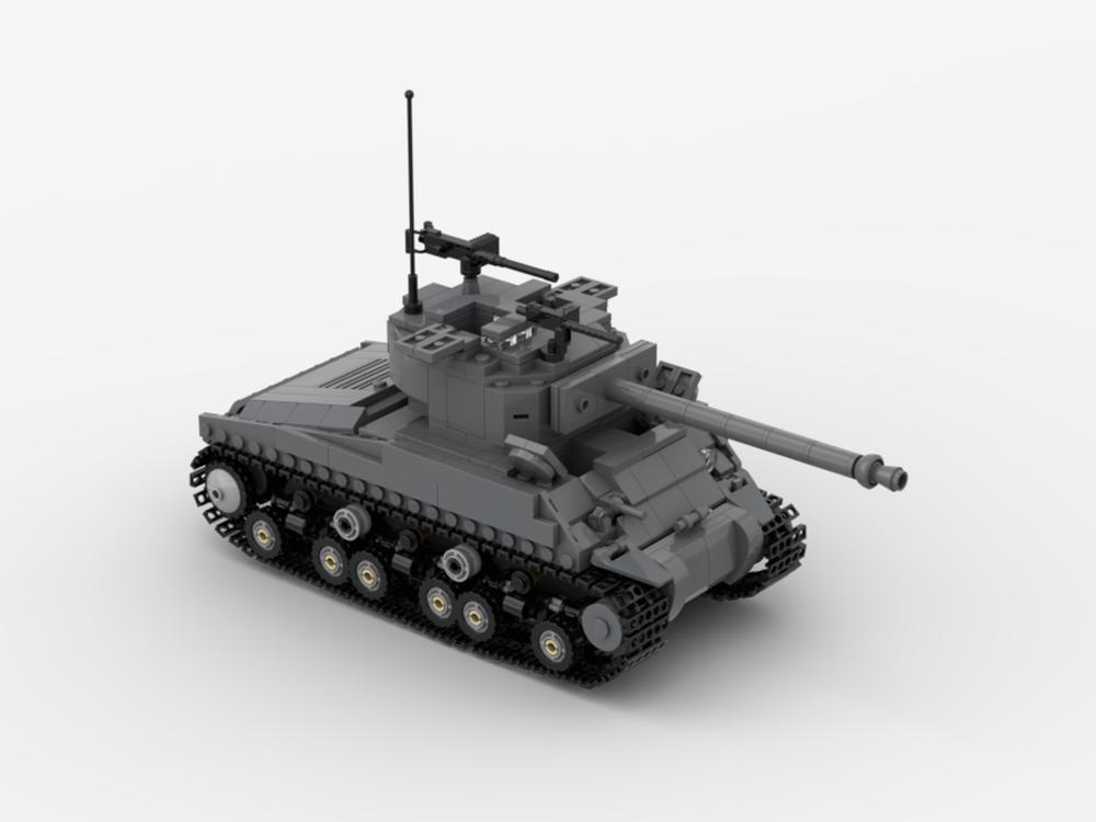 LEGO MOC Lego ww2 militaire Sherman m4a3 easy eight by  Brick_master04_Italia