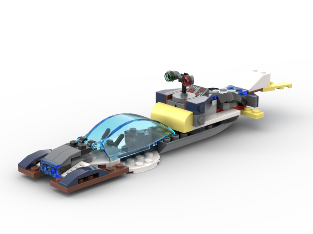 LEGO MOC-106849 60274 speed boat by just brick it | Rebrickable - Build ...