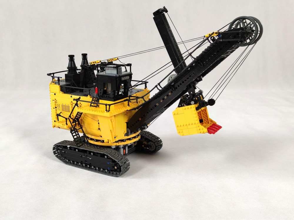 LEGO MOC Front rope excavator by Ivan_M | Rebrickable - Build with LEGO