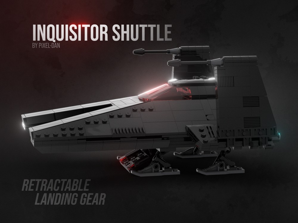 Inquisitor Shuttle Lego Kit Support/Stand Pour LEGO Star Wars