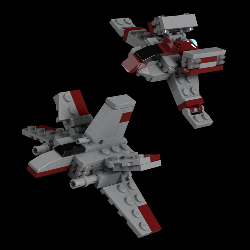 LEGO MOC Cygnus Spaceworks Assault Gunboat and Missile Boat by