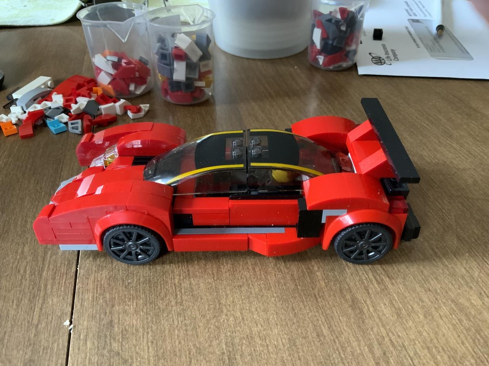 LEGO MOC Czinger V3.0 Angled nose by Margyandtom1 Rebrickable Build