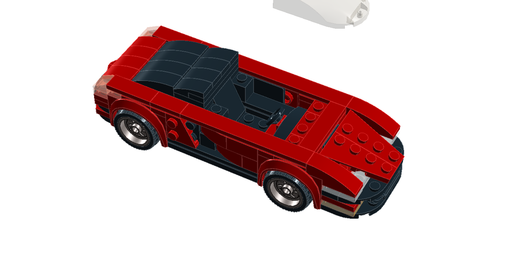 LEGO MOC Red Racer by The MOCMaker | Rebrickable - Build with LEGO