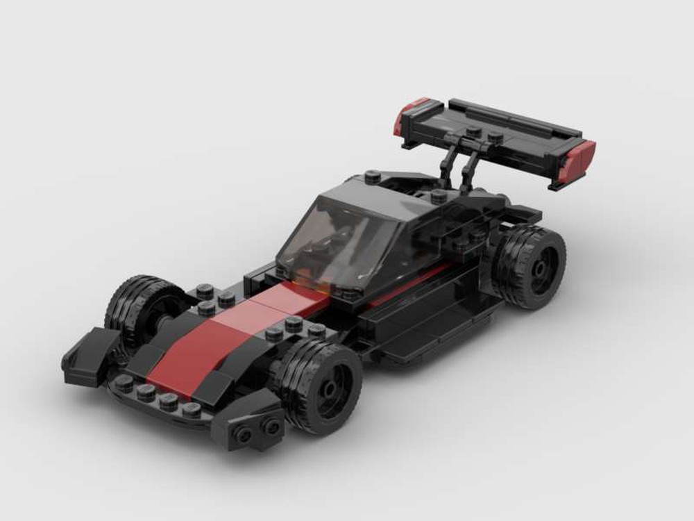 Lego Moc Track Car V2 By Dusty369 