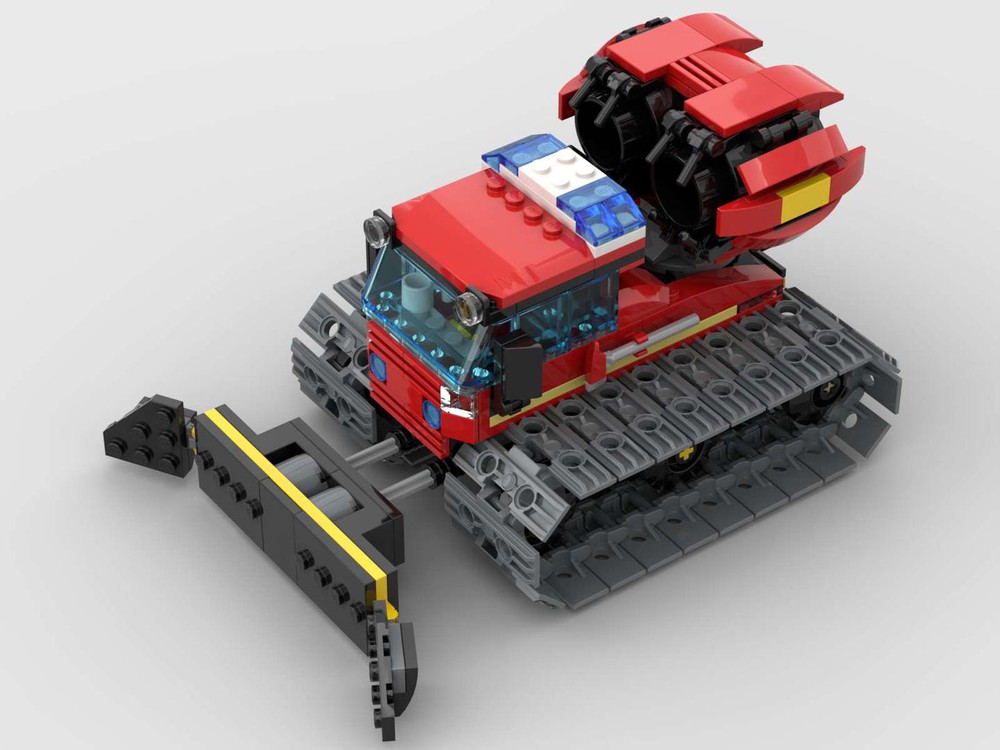 LEGO MOC Fire Engine, Tracked by Rebrickable - Build with
