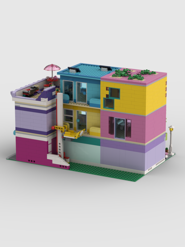 LEGO MOC Friends Street Modular by KTBrickworks | Rebrickable