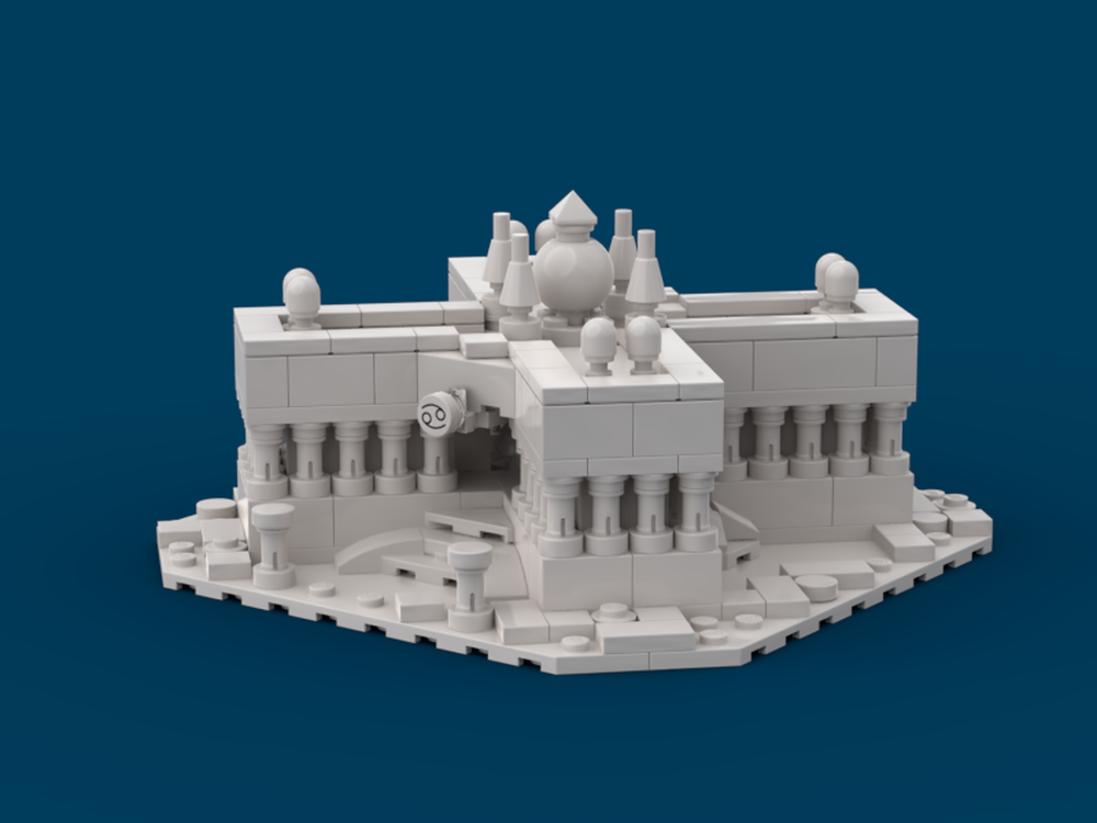 LEGO MOC-107030 Cancer Temple by Oldschool | Rebrickable - Build with LEGO