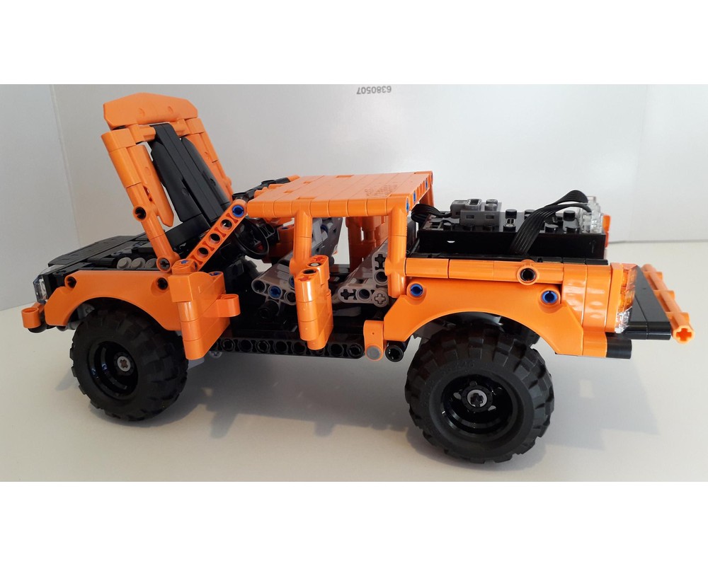 LEGO MOC Small Scale Ford Raptor by LegoGlen | Rebrickable - Build with ...