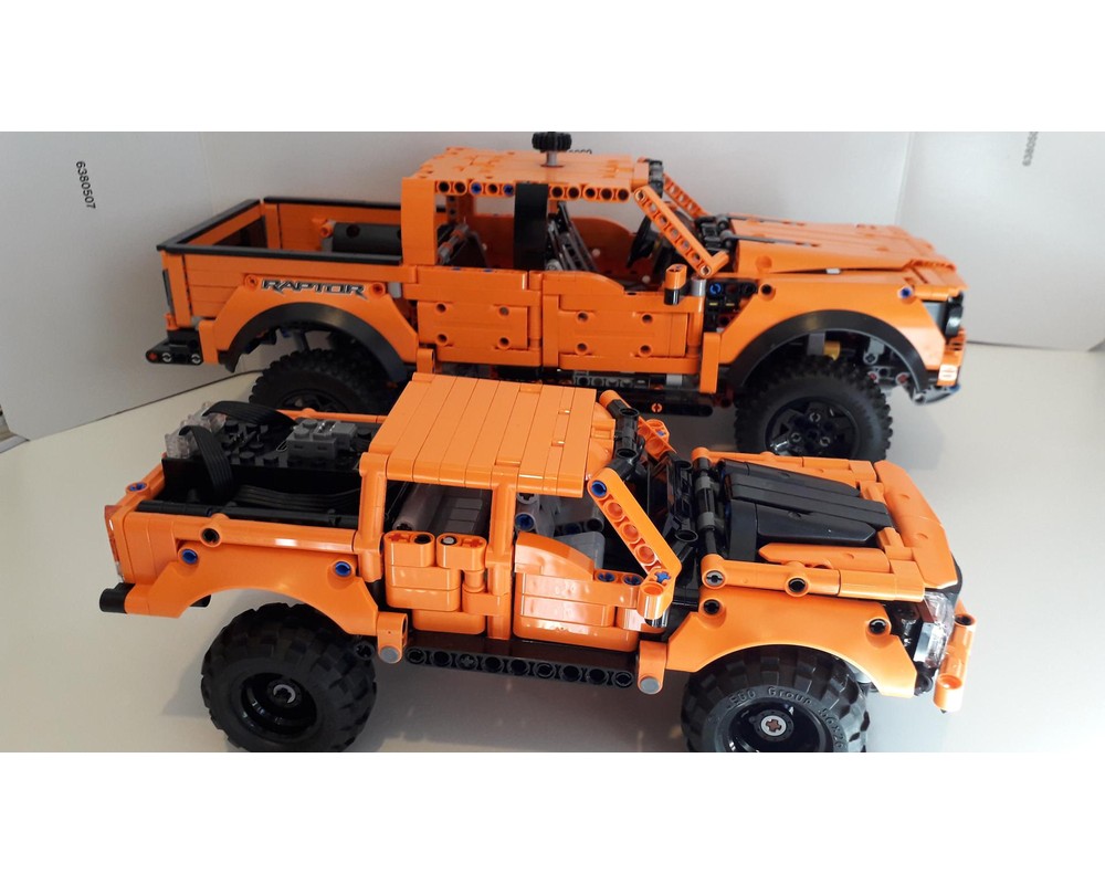 LEGO MOC Small Scale Ford Raptor by LegoGlen | Rebrickable - Build with ...