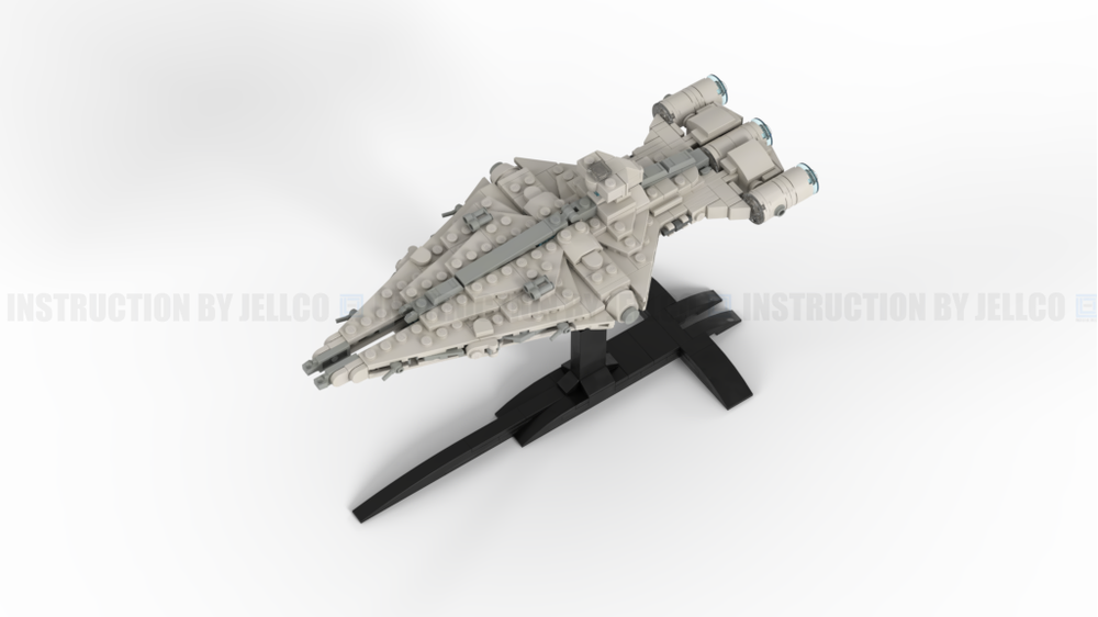 Top Star Wars Mandalorian Imperial Light Cruiser