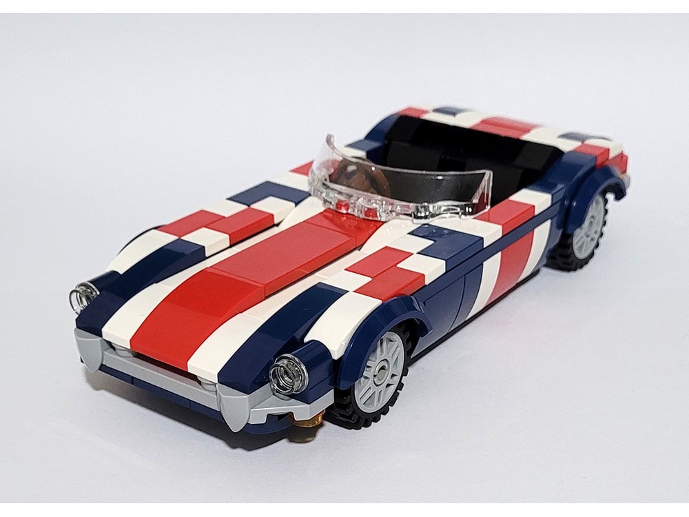 LEGO MOC Austin Power's E-Type Jaguar, the 