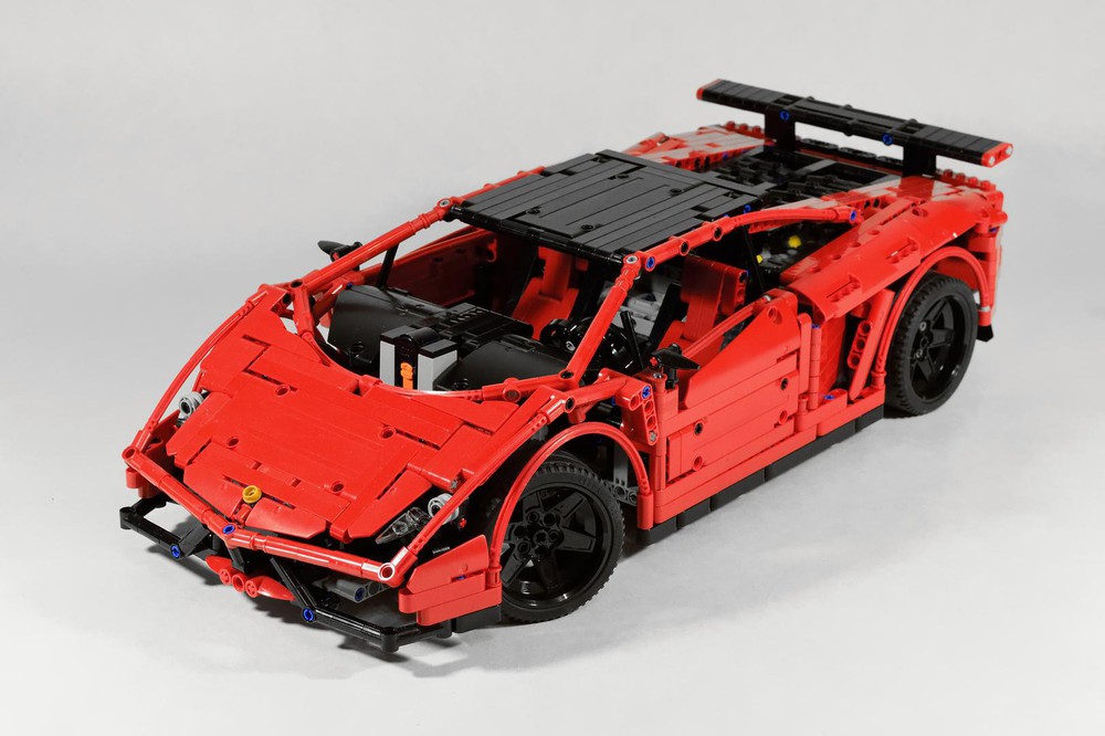 LEGO MOC Lamborghini Gallardo Super Trofeo Stradale (1:10) by Zotov | Rebrickable - Build with LEGO