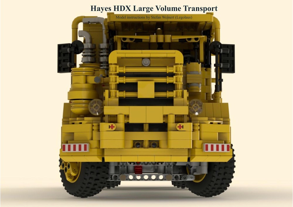 LEGO MOC Hayes HDX Logging Truck by legolaus | Rebrickable