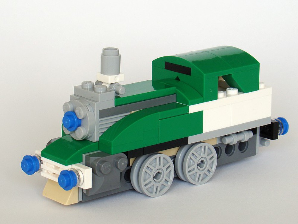 Lego Moc-10724 31056: Steam Engine (creator > Basic Model > Train 2017 