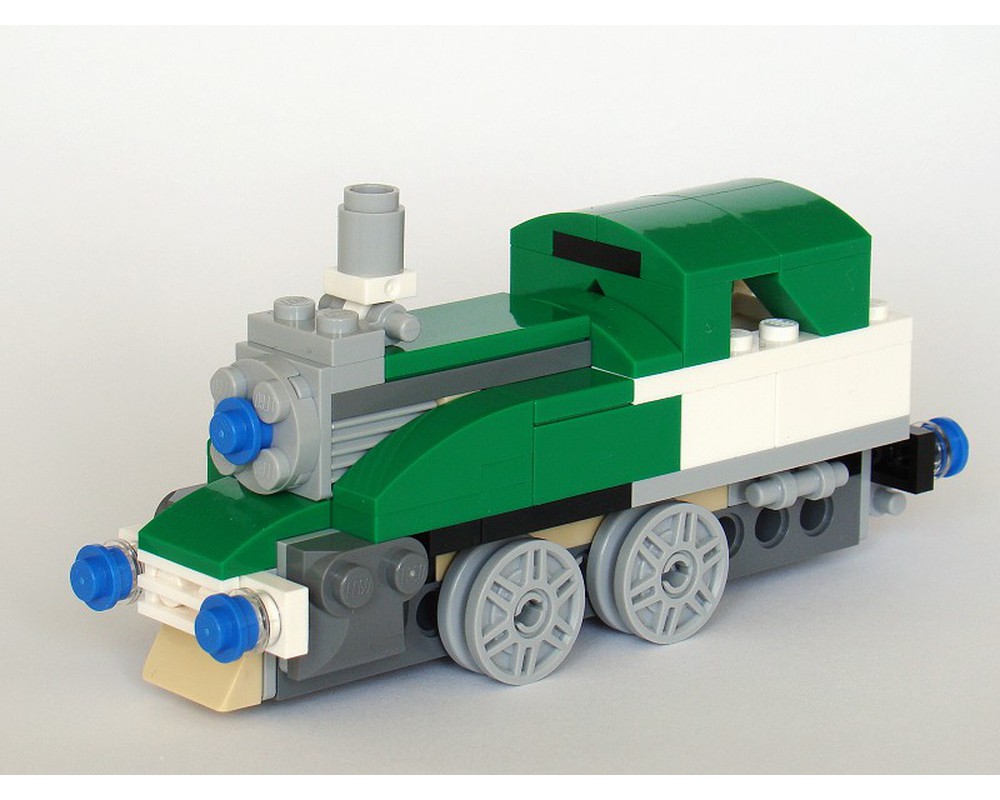 LEGO MOC 31056: Steam Engine by Tomik | Rebrickable - Build with LEGO