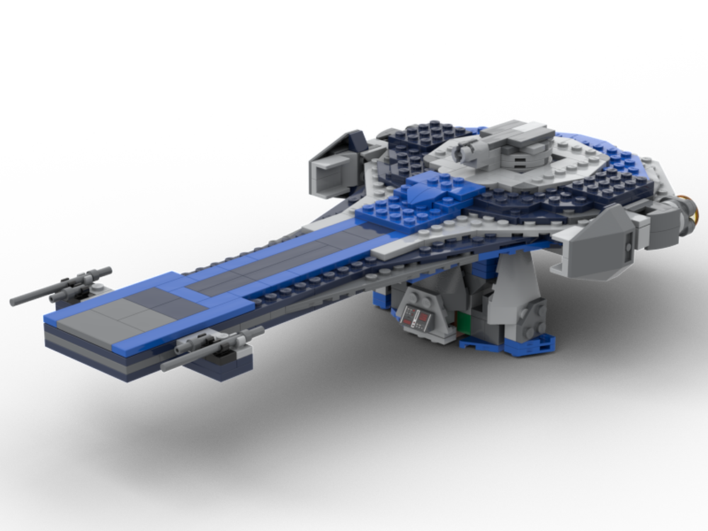 LEGO MOC-107246 Mandalorian Starfighter 75316 Alt Build Guavian