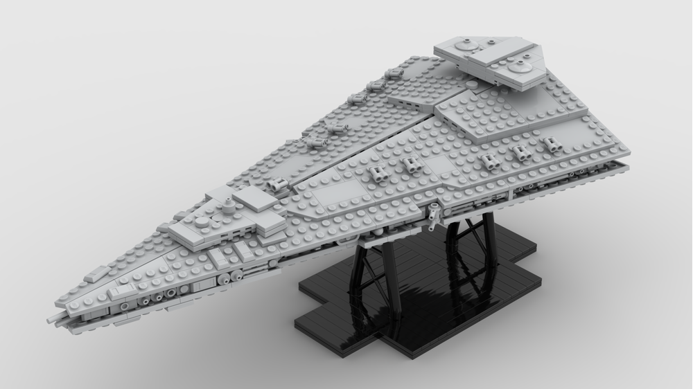 LEGO MOC 1:1455 Vindicator-class Heavy Cruiser by Kdapt-Preacher ...