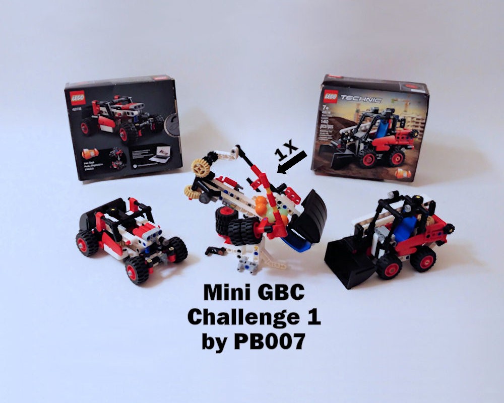 LEGO MOC Mini GBC Challenge 1 by PB007 Rebrickable Build with LEGO