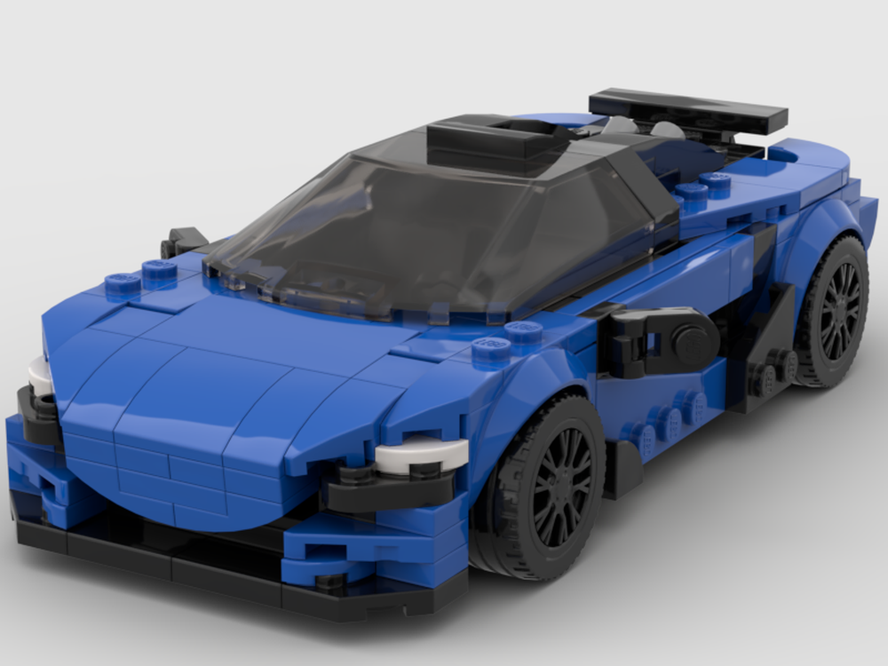 LEGO MOC Mclaren 600LT by Mybrickcars | Rebrickable - Build with LEGO