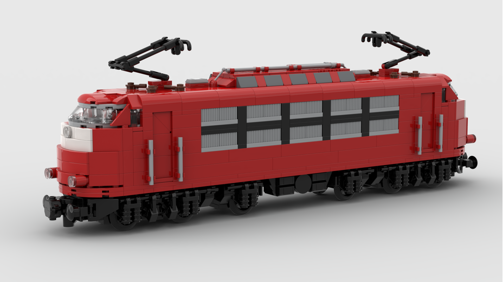 LEGO MOC BR 103 Deutsche Bahn 8W Bluebrixx MOD by DynaBrixx ...