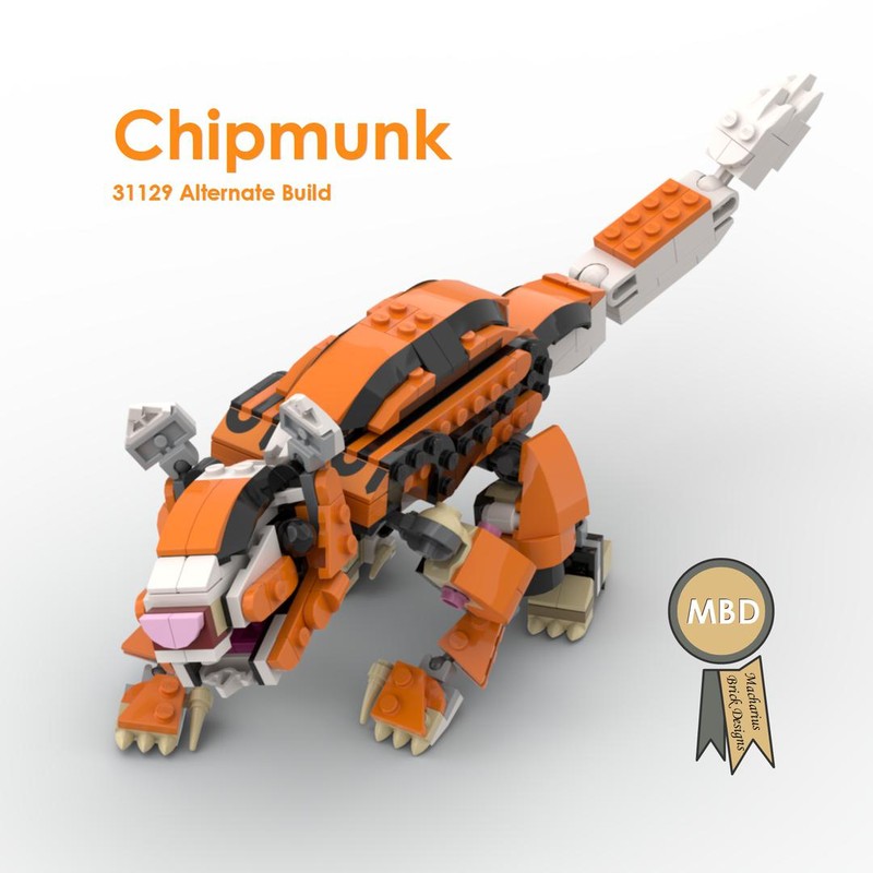 LEGO MOC Chipmunk , 31129 Alternate Build by Macharius