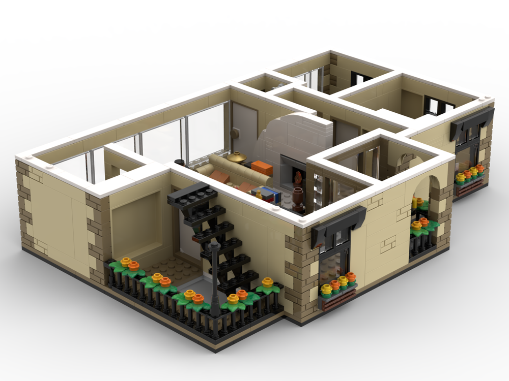 LEGO MOC-107487 SitCom Suite - Frasier by Brick Artisan | Rebrickable ...