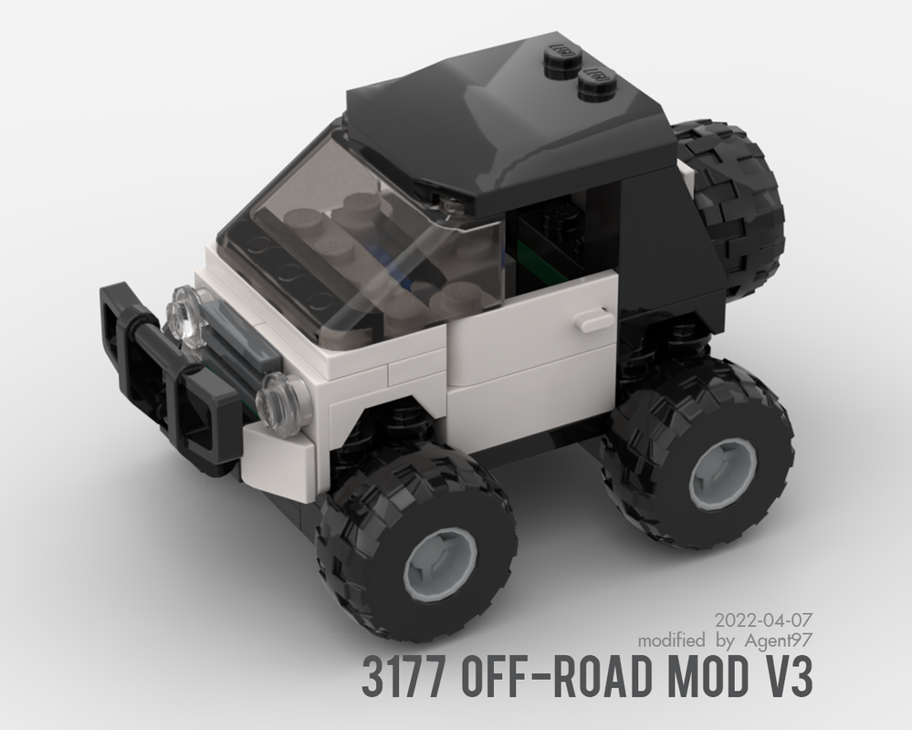 LEGO MOC-107553 3177 Small Car Off-Road Modification V3 by Agent97 ...