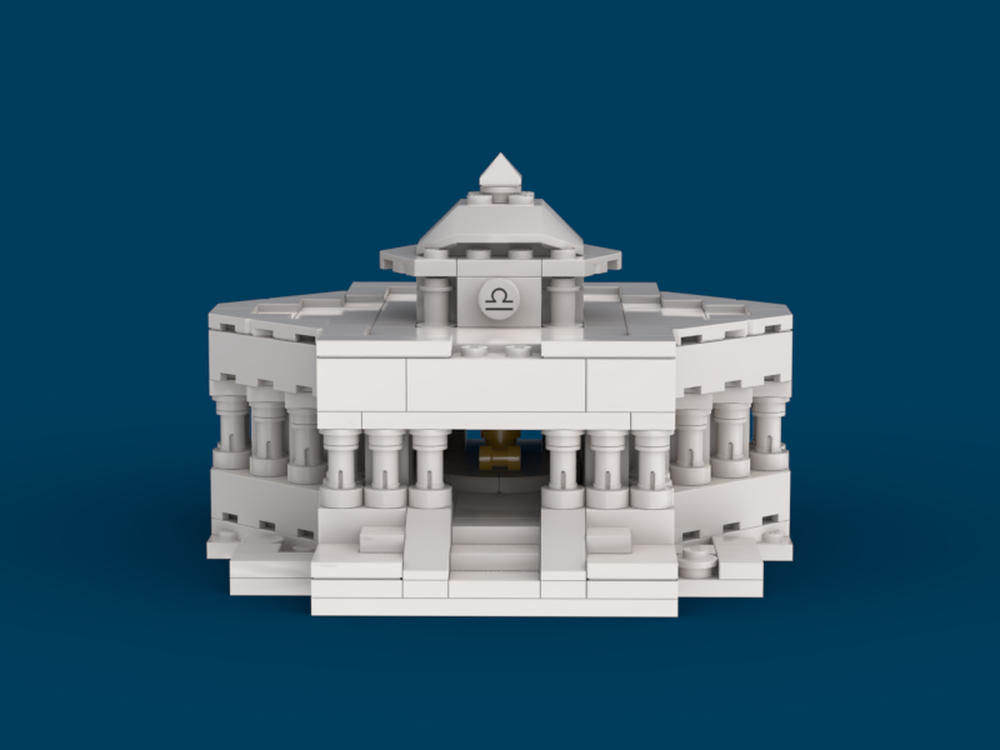 LEGO MOC-107593 Libra Temple by Oldschool | Rebrickable - Build with LEGO