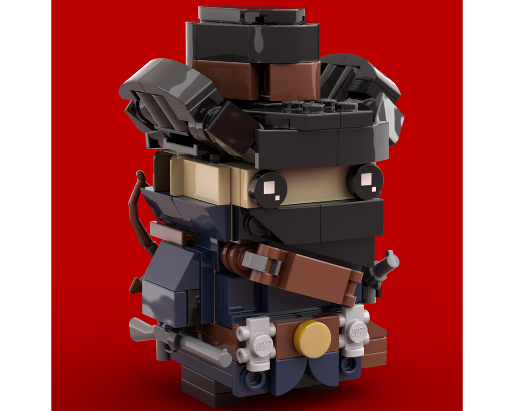 LEGO MOC Prologue Arthur Morgan Brickheadz (Red Dead Redemption 2) by ...