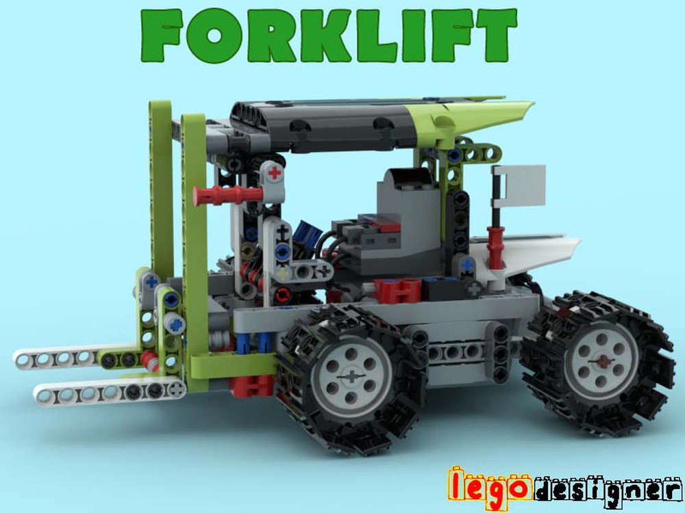 LEGO MOC 42065 Forklift (Technic Alternate LegoDesigner | Rebrickable - Build LEGO