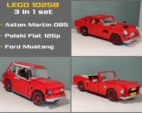10258 3 alternative models in 1 set