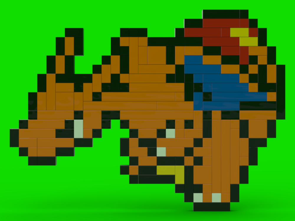 Charizard Pokemon Pixel Art – BRIK