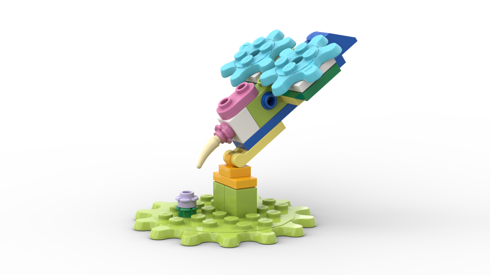 LEGO MOC 11019 Bird by Lenarex | Rebrickable - Build with LEGO