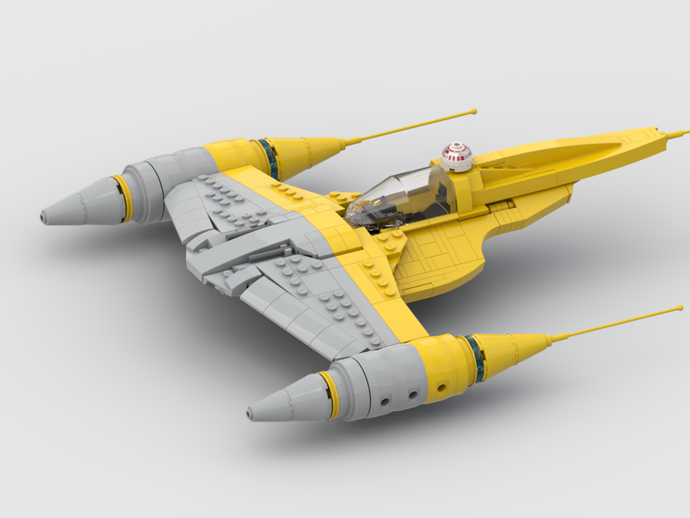 LEGO MOC Theed N-1 Starfighter by LLep | - Build with LEGO