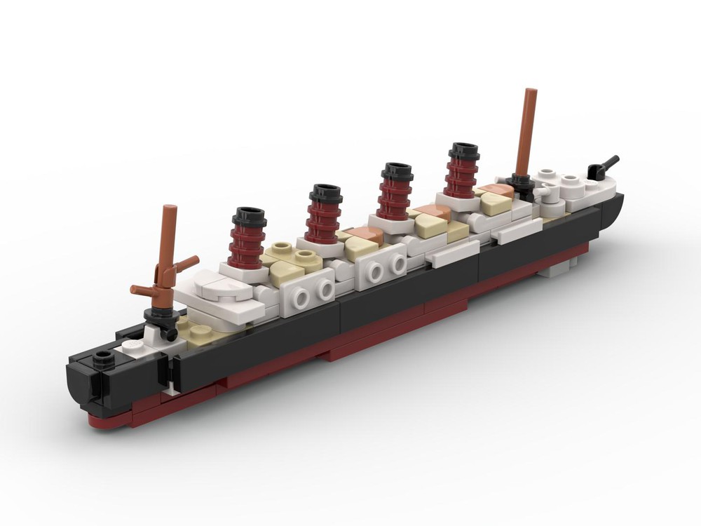 LEGO MOC RMS Lusitania Ocean Liner by The Bobby Brix Channel ...