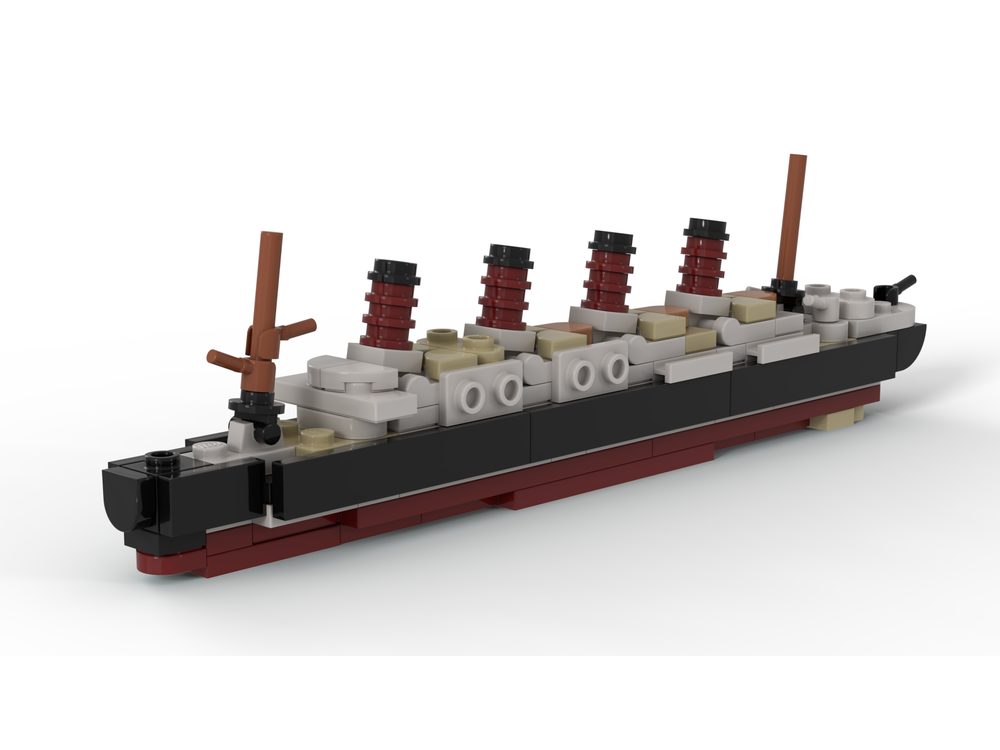 LEGO MOC RMS Lusitania Ocean Liner by The Bobby Brix Channel ...