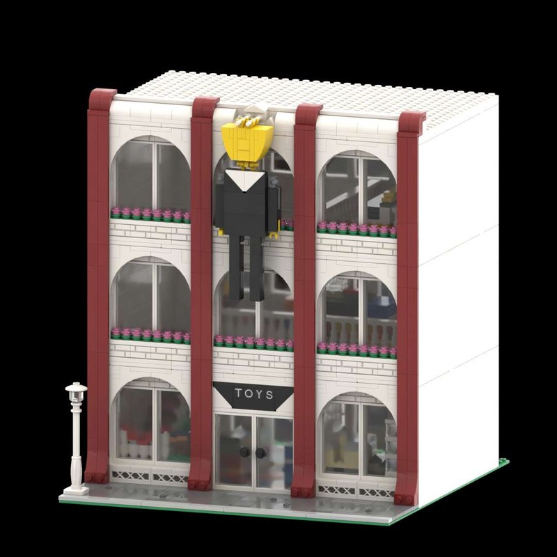 LEGO MOC Toy Store by N.BrickMOCs Rebrickable Build with LEGO