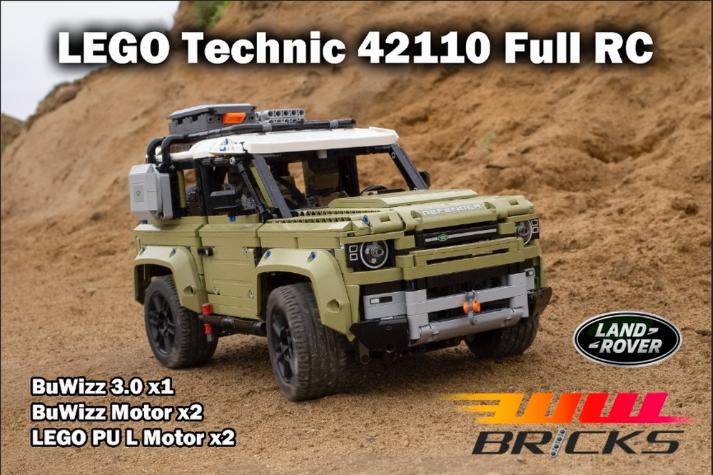 LEGO MOC -20% off [Full RC] LEGO Technic 42110 Landrover Defender 