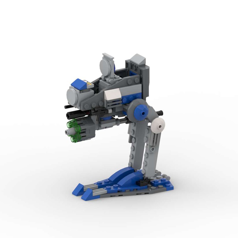 LEGO MOC All-Terrain Two-Man Machine Gun by TheEvilCactus | Rebrickable ...