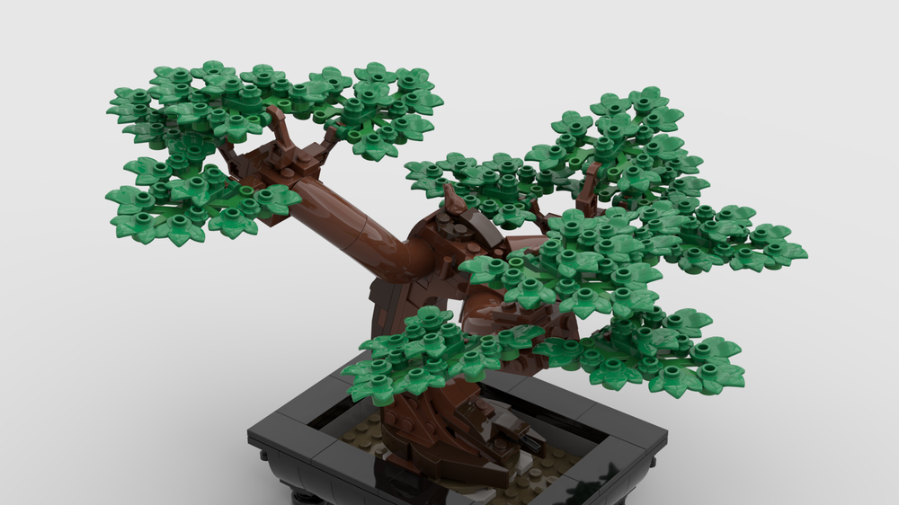 Review: 10281-1 - Bonsai Tree  Rebrickable - Build with LEGO