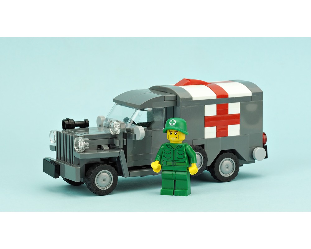 vintage lego ambulance