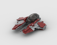 [2020 Version] Obi-Wan's Jedi Interceptor (75135) + Anakin's Jedi Interceptor (75281) 2Bricks Modification