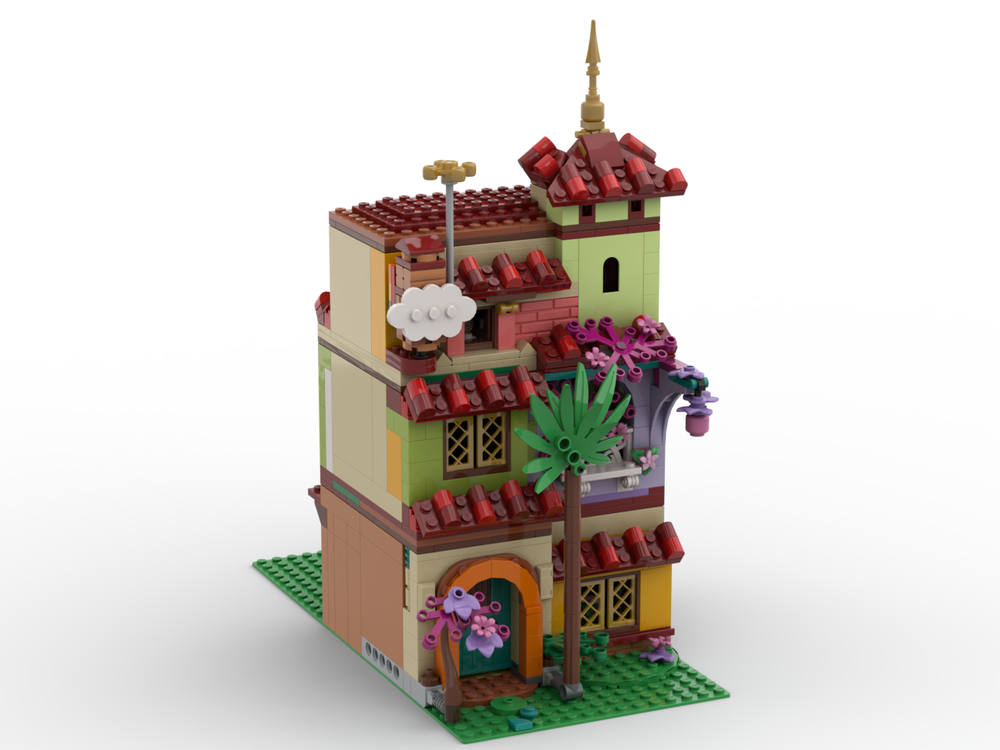 LEGO MOC Modular Encanto The Madrigal House 43202 Modification by  Check_out_my_bricks
