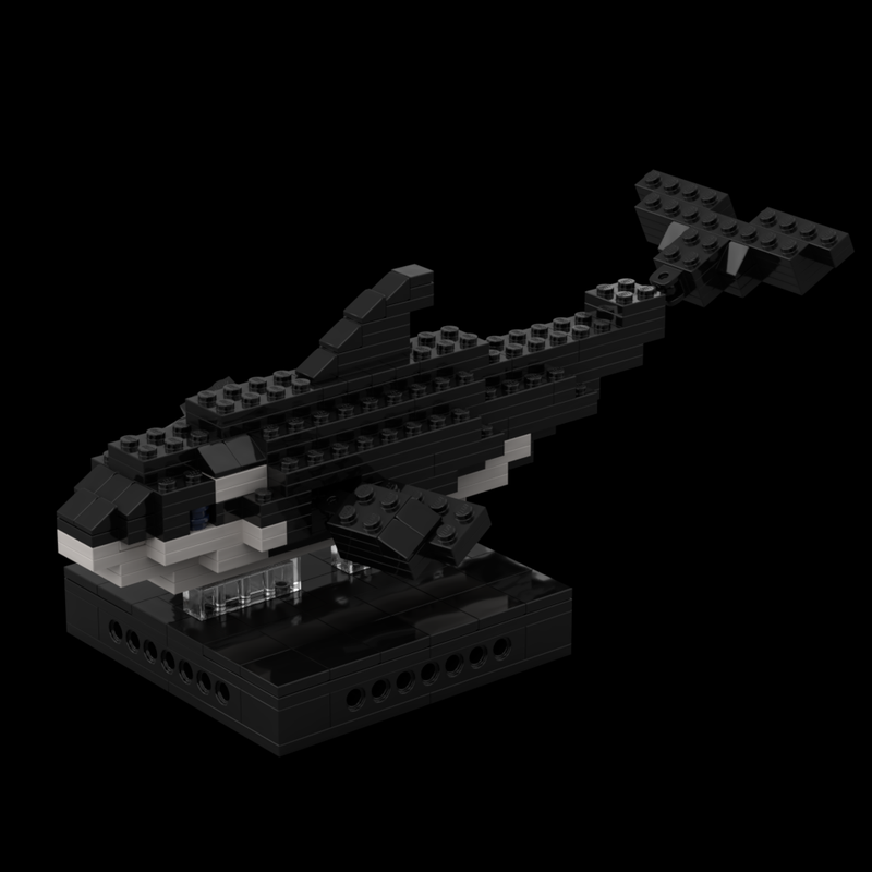 Lego discount orca whale