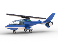 60208 - Bell 222 "Airwolf" Helicopter